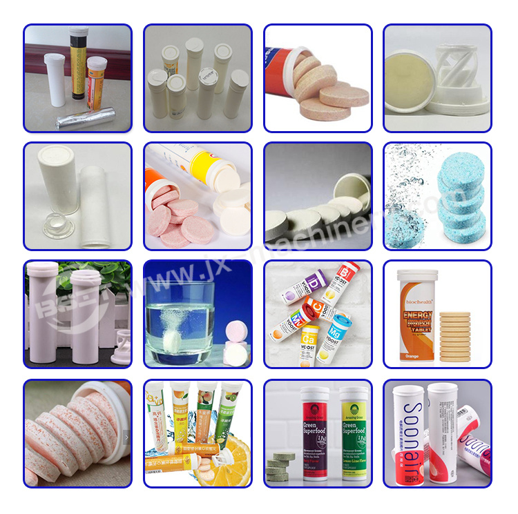 Hot Sale Vitamin C Effervescent Tablet Bottle Packaging Machine with SUS34/SS316 (BSP40A)