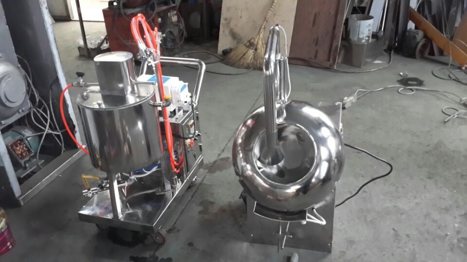 Stainless Steel Material Small Laboratory Pharmaceutical Tablet Sugar Coating Machine by-400