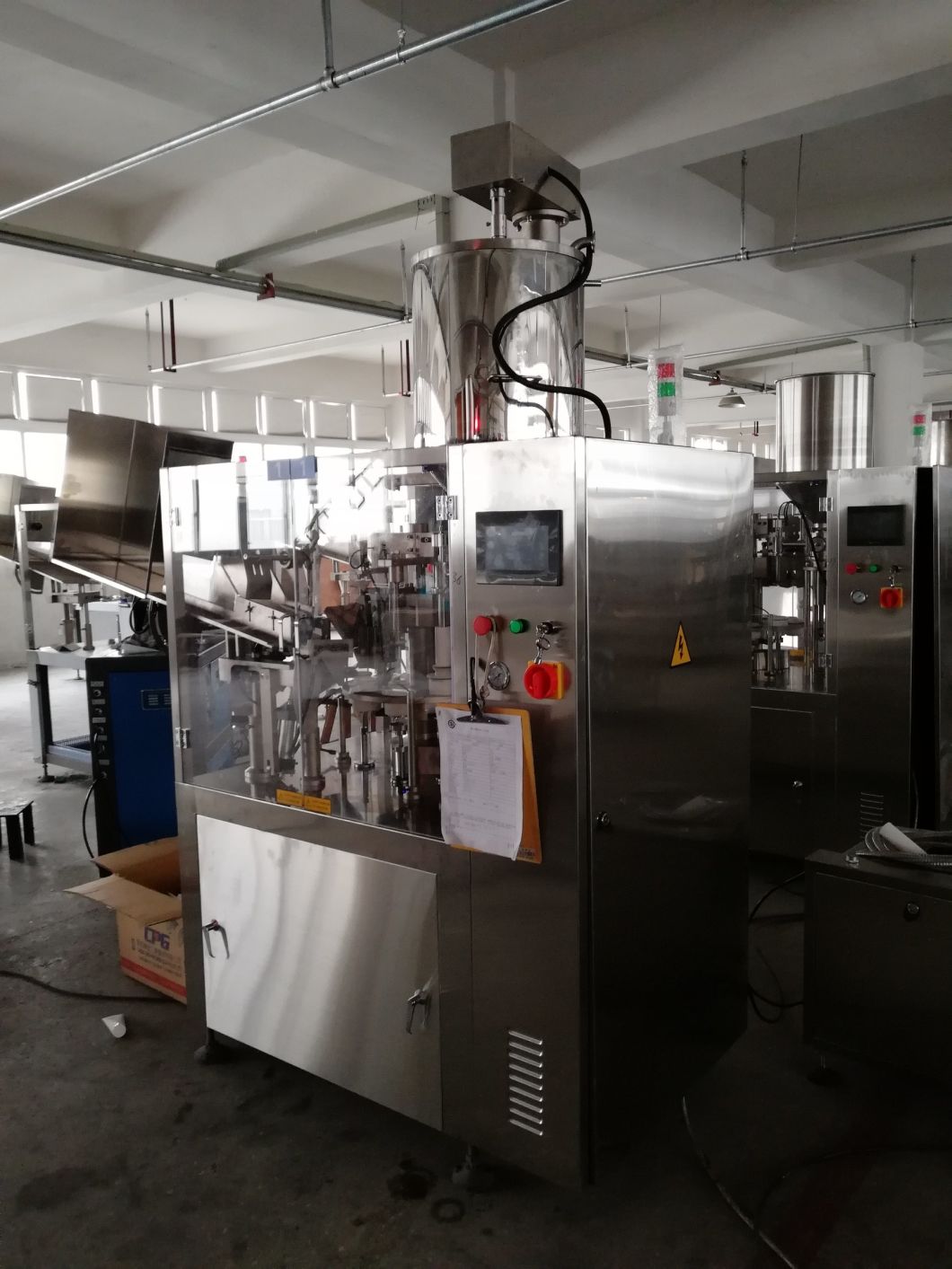 Semi-Automatic Aluminum or Metal Tube Filling Sealing Machine for Bnf-60