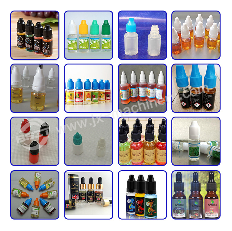 Automatic High Quality 10ml Pet Bottle Vape Cartridge Filling Machine with Ce Certifiate