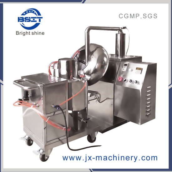 Pharmaceutical Machine SUS304 Tablet Pill Candy Film Coating Machine Byc400