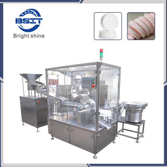 SUS304 Pharmaceutical/Medical/Food Effervescent Tablet Filling Counting Packing Machine (BSP-40)