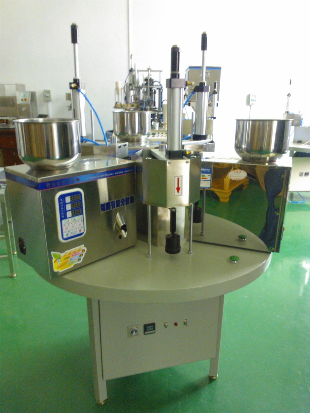 Round Filter Paper Hidden Tea Cup Making Machine (BSB)