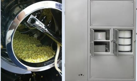  BGB1F China Manufacturing Sugar Thin Film Coating Machine with CIP cleaning 