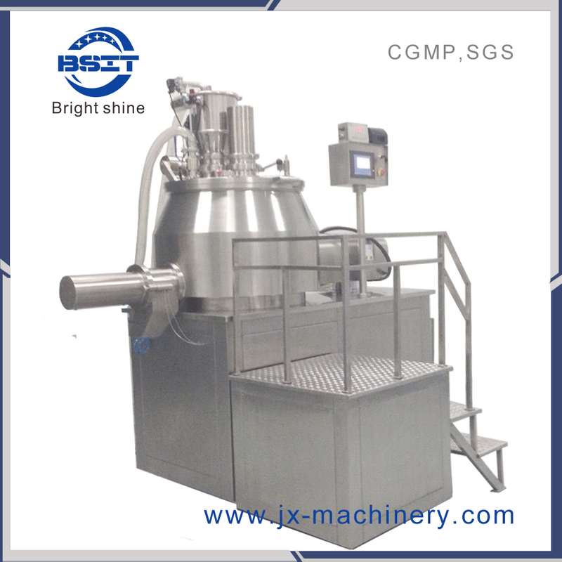 SUS304 stainless steel Pharamaceutical High Efficiency Wet Type Mixing Granulator