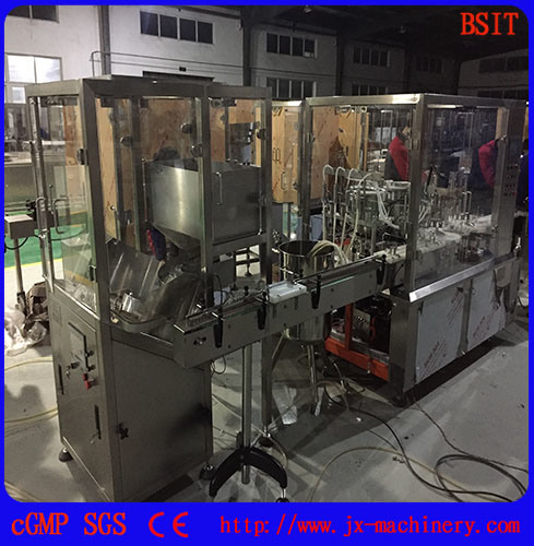 Good Quality E-Liquid Filling Plugging Sealing Capping Machine