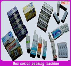 10ml E-Liquids Round Bottle Carton Box Packaging Machine