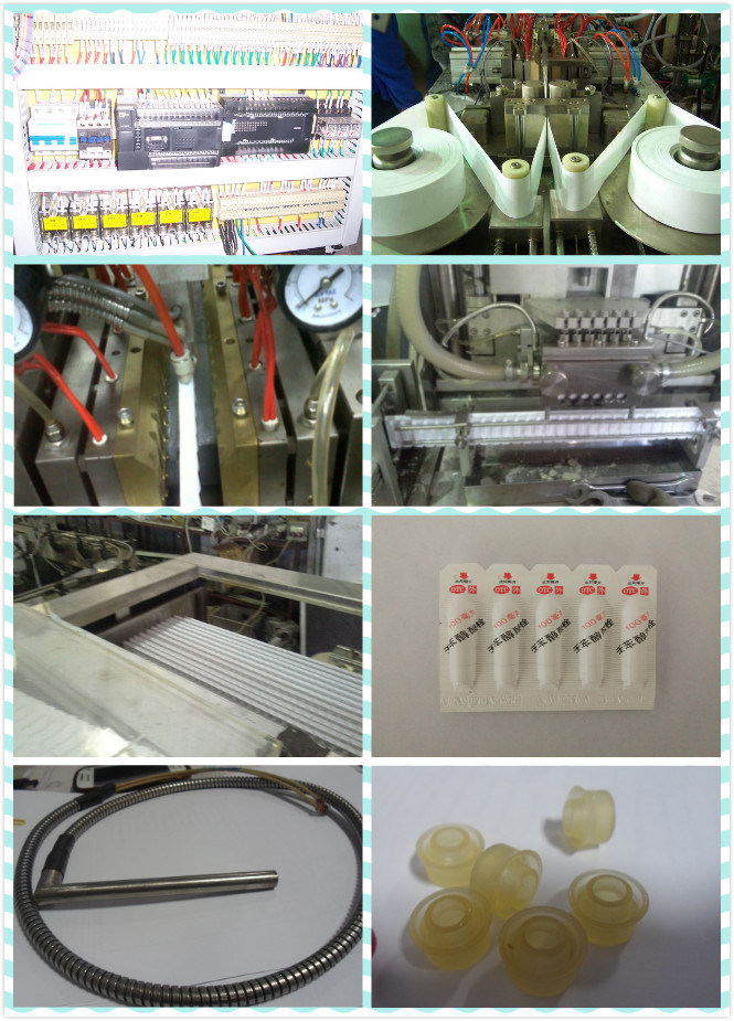 Different Types of Blister Suppositories Liquid Forming Filling Sealing Machine