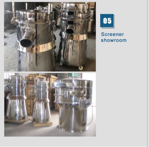 Vibrating Sieve Meet with GMP Standards (three outlet)