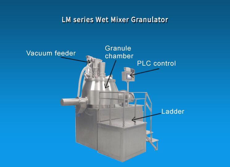 Automatic High Speed PLC Control Super Mixer Granulator (LM)