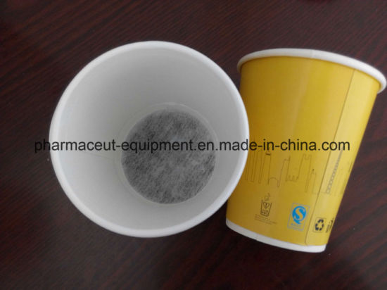 China Tea Hidden Cup Sealing Processing Packing Machine (two sealing heads)