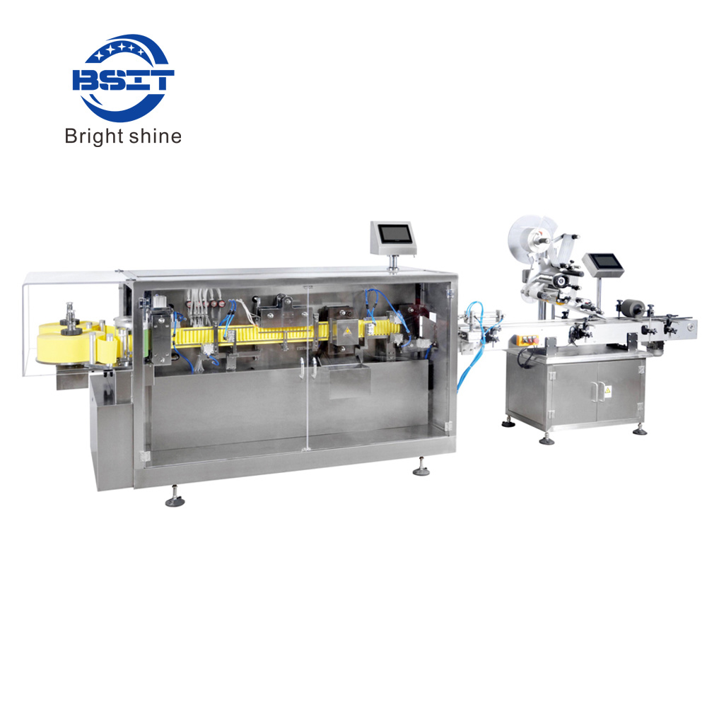Hot Selling Liquid and Pasty Fluid Plastic Ampoule Making Filler Sealer Machine