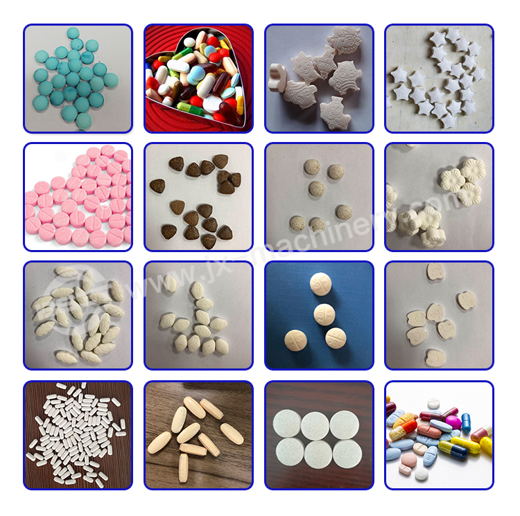 Zpt8、ZPT10 pharmaceutical, chemical, food, electronics pill press Rotary Tablet press Machinery