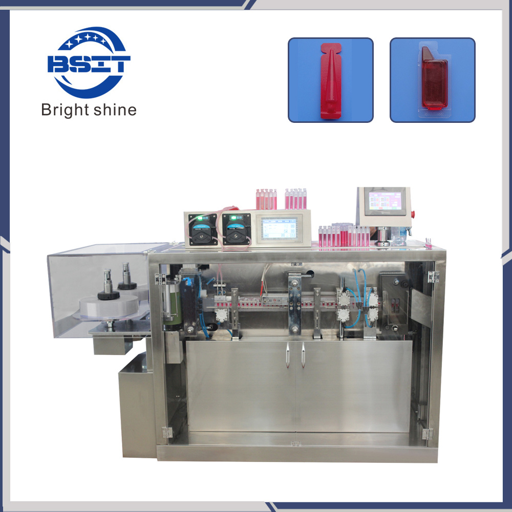 Oral Probiotics Dsm-120 Plastic Ampoule Forming Filling Sealing Machine (2 filling heads)