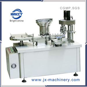 Glass Bottle or Plastic Bottle Vial Automatic Chuck Capping Machine