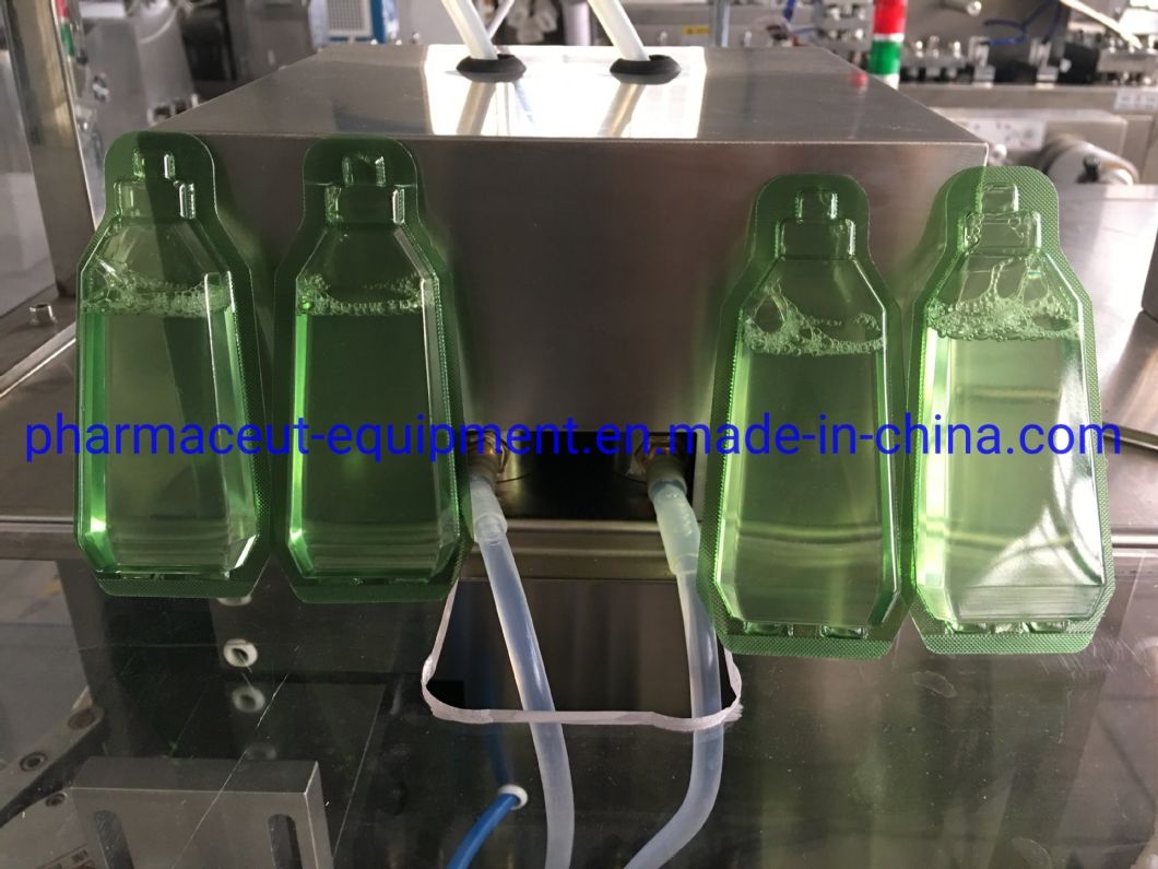 Oral Probiotics Dsm-120 Plastic Ampoule Forming Filling Sealing Machine (2 filling heads)