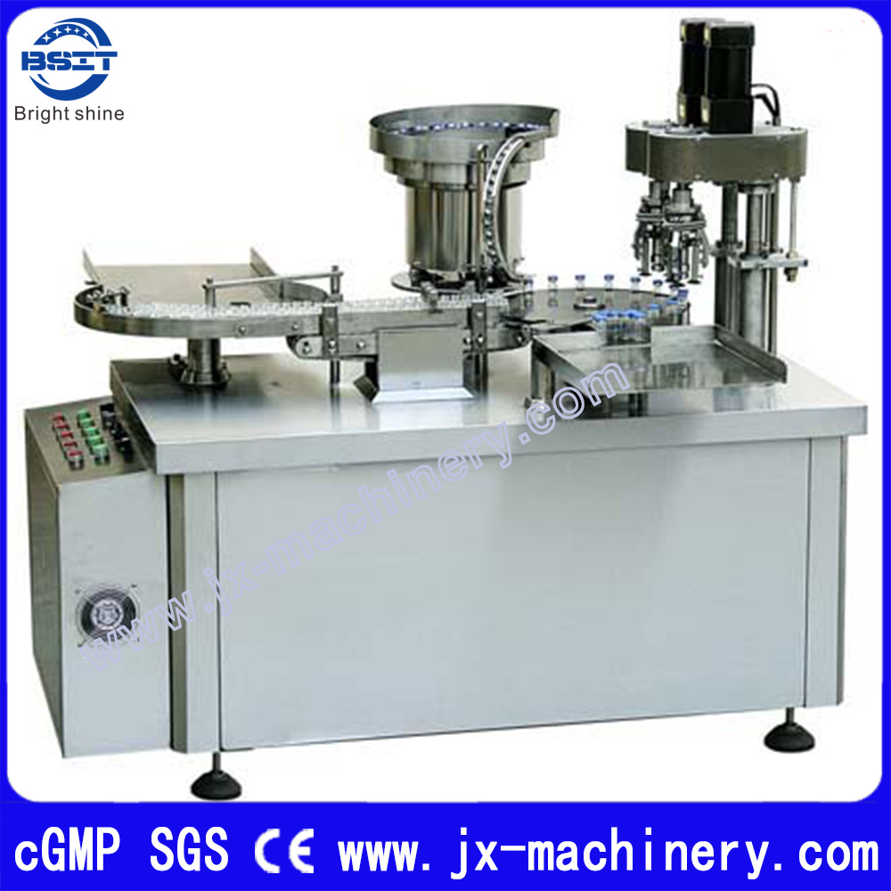 Piston Pump Control 10ml Injection Vial Filling Capping Machine for SUS304