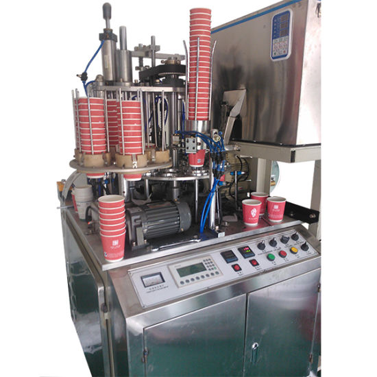 High Speed Automatic Instant Tea Hidden Cup Filling and Sealing Machine