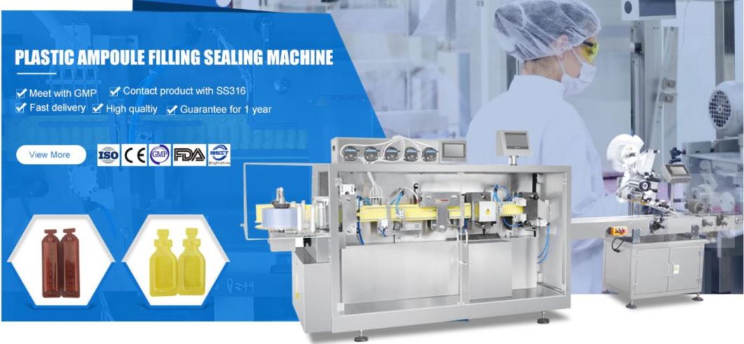 Pet and PVC Preform Mechanical Pump Bottle Making Filling Sealing Machine