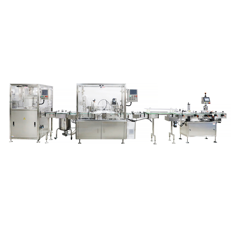 5-30ml high efficiency stainless steel piston pump e-liquid Filling Sealing Capping Machine