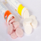 Pharmaceutical Plastic Tubes Effervescent Tablet Pill Bottle PP with Spring Cap PE