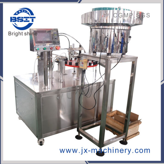 China 2 Heads PP Ampoule Filling Machine for Cosmetic Hyaluronic Acid Liquid