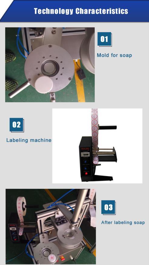 Factory Price Round Toilet Soap Packing Machine for Ht900