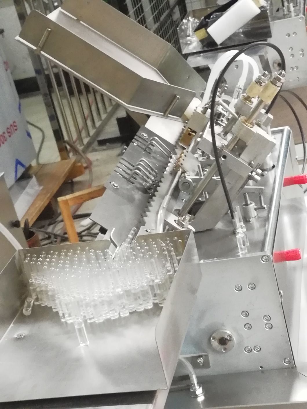 Pharmaceutical Injecting Ampoule Filling Sealing Machine with Button Control (AFS2)