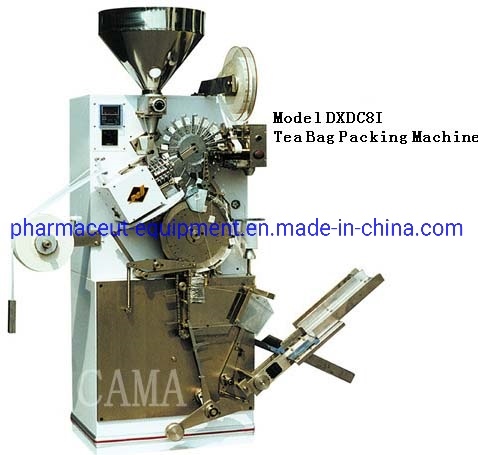 High Speed Single Chamber Tea Bag Packing Machine with Box Device (DXDC8I)