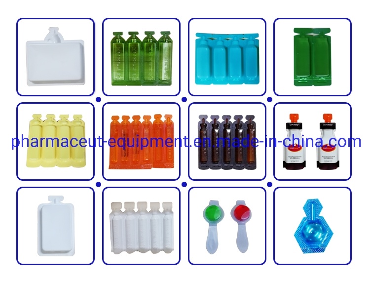 Bfs Plastic Ampoule Beauty Care Cream Blowing Filling Sealing Packing Machine