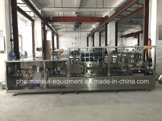 New Model Plastic Ampoule Stand up Liquid Bottle Forming Filling Sealing Machine