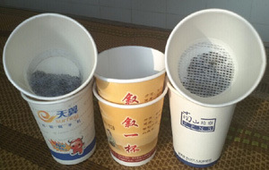 Manual Coffee Tea Cup Heating Sealing Hidden Machine (Three Working Position)