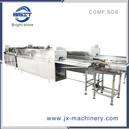 High Speed Double Heads Stainless Steel Glass Ampoule Screen Printing Machine