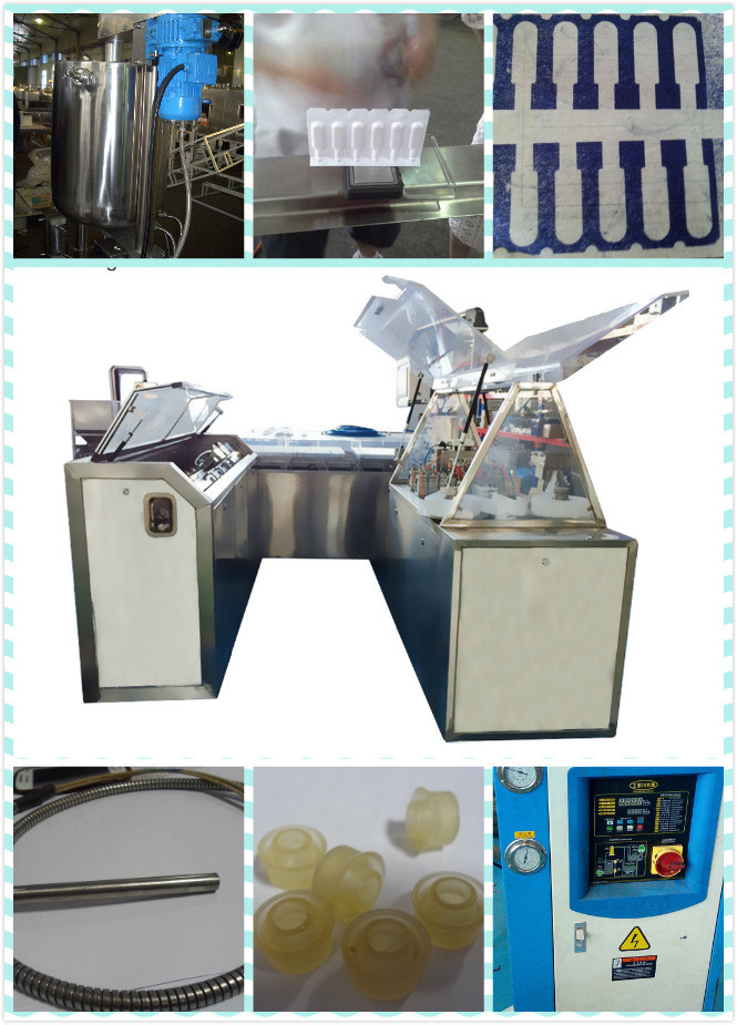 U Model Middle Speed Automatic Suppository Forming Filling Sealing Cooling Machine (ZS-U)