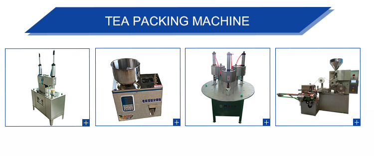 Two Sealing Heads Tea Hidden Cup Sealing Processing Packing Machine in China