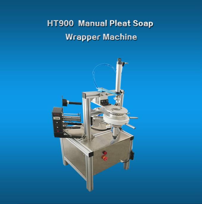 Handmade Hotel Round Packaging Pleate Soap Machine for Ht900