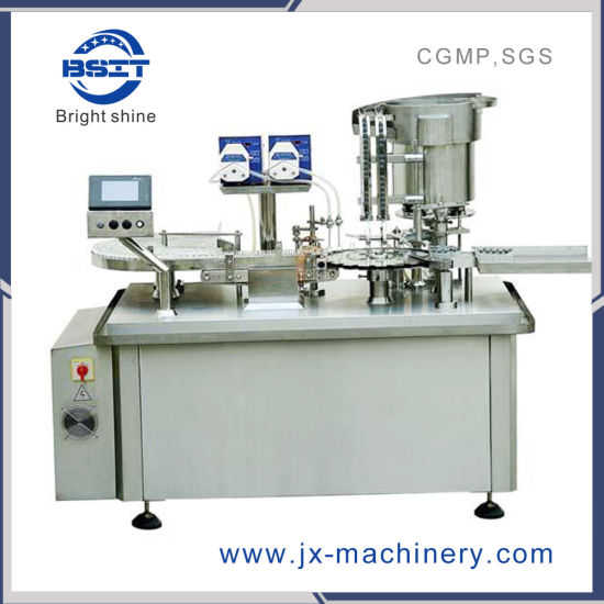 Aseptic Glass Injection Vial Filling Stopper Sealing Machine with Quality Guarantee