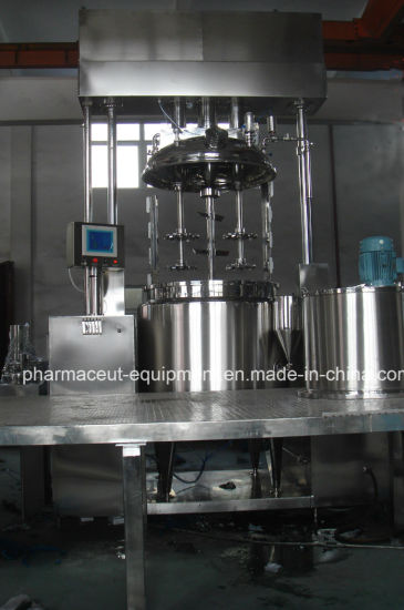 Tfzrj Set of Equipment of Cream Vacuum Emulsifying Mixing Machine