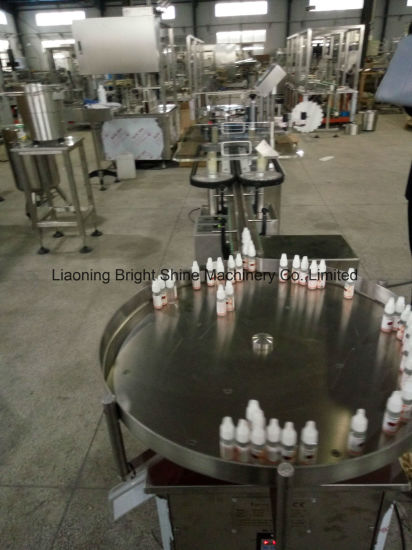 Self Adhesive Sticker Bottle Rotary Labeling Machine Capacity 100-200PCS/Min