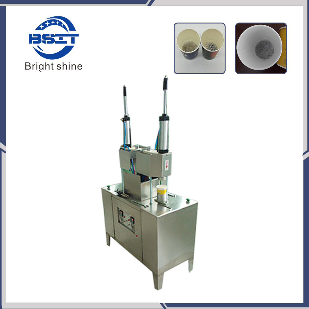 Tea Hidden Cup Filling Fiber and Allumineum Foil Sealing Packing Machine