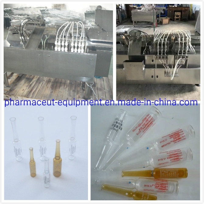 8 Fillling Heads Button Control Pesticide Glass Ampoule Filling Sealing Machine (AFS-8)