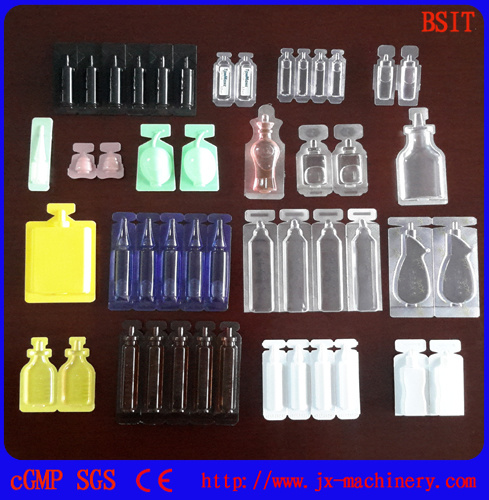 Fully Automatic Plastic Ampoule Disinfectant Forming Filling Sealing Packaging Machine