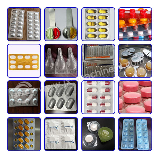 Pharmaceutical Manufacturing Effervescent Tablet Blister Packing Machine (DPP250)