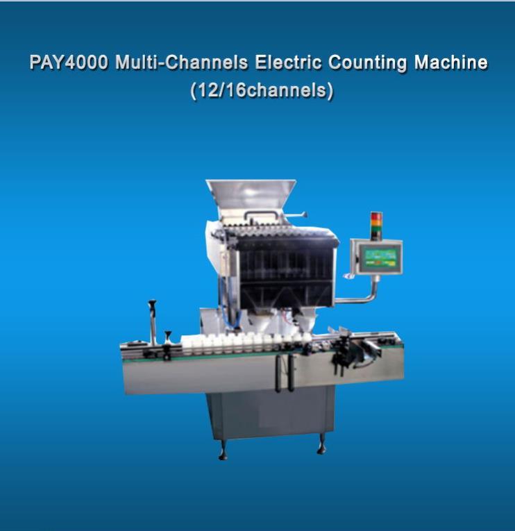 Tablet Electronic Counting Machine for SS316 (12 channels)