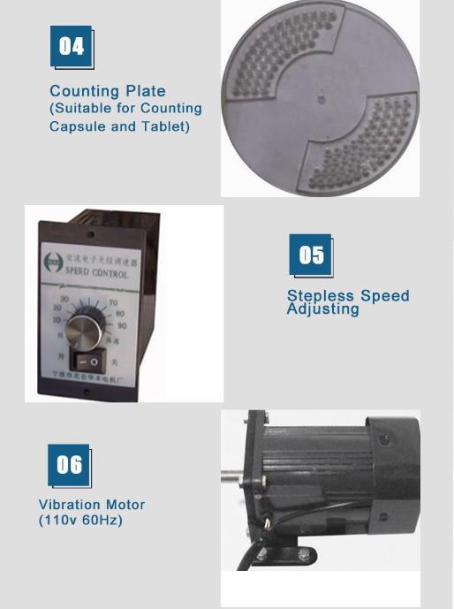 Lower Price Single-Pan Tablet Counter (SPN)