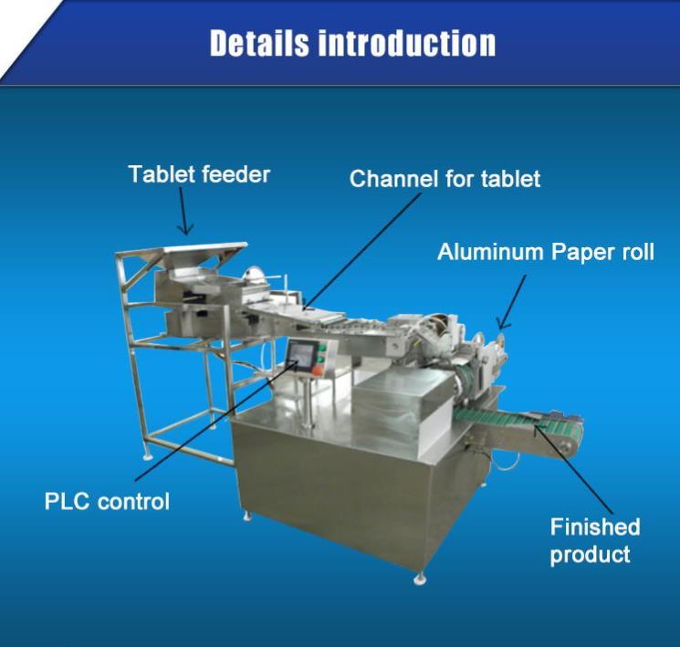 Effervescent Vitamin C Tablet Into Tube Wrapping Packaging Machine (BSJ-40)