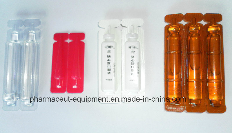 Oral Liquid Probiotics /Vitamin Plastic Ampoule Forming Filling and Sealing Machine