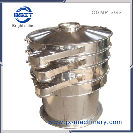 3 Outlets of SUS304 stainless steel Hot Sale China Good Quality Vibration Sifter for Pharmaceutical 