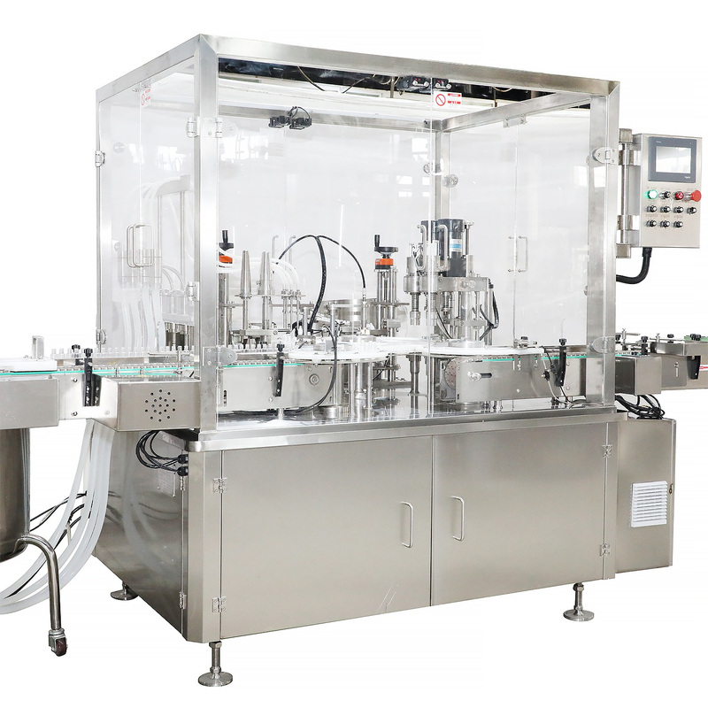 Fully automatic operation high quality e-liquid filling capping machine with 220V 50hz 1P