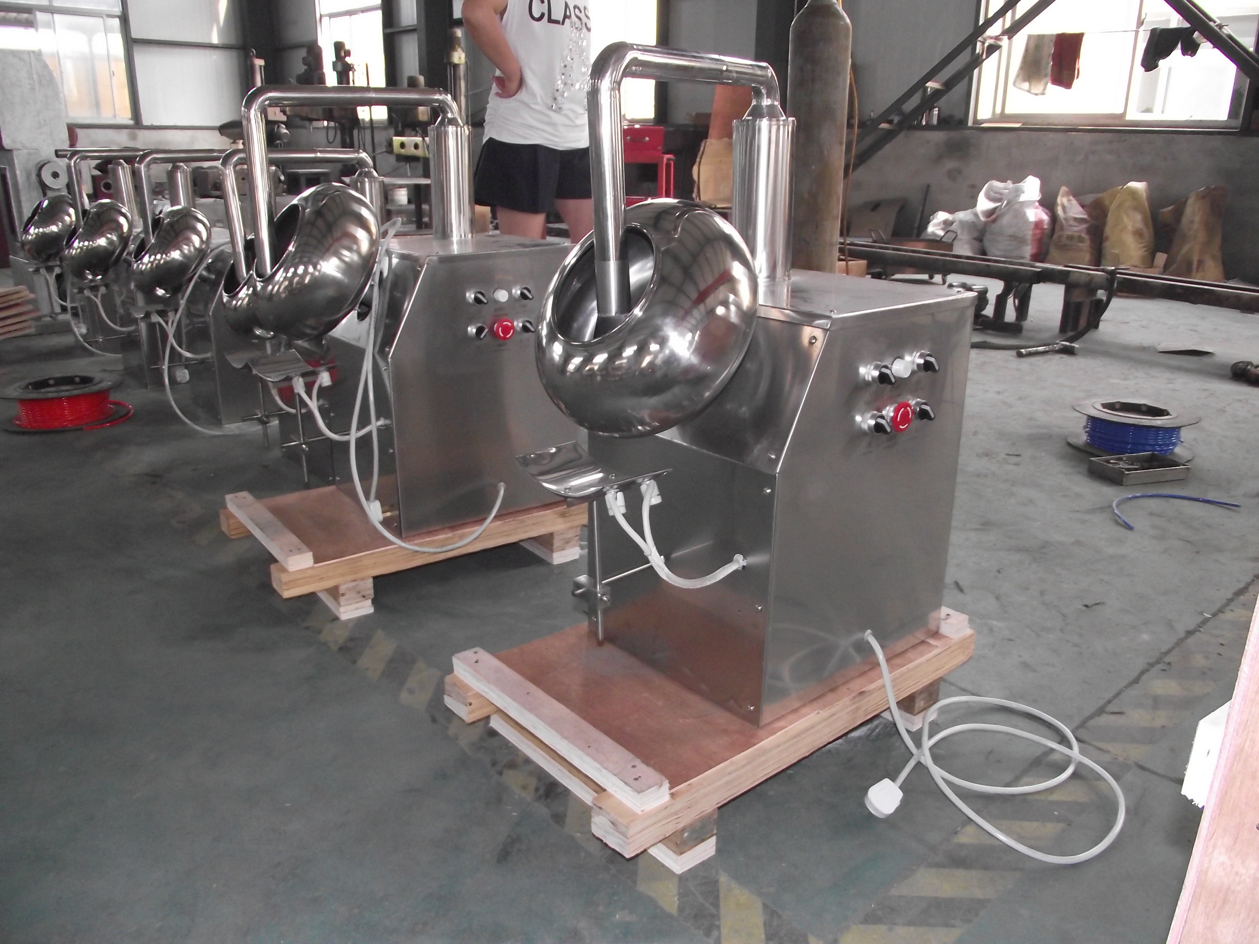 Pharmaceutical Machine Sugar Coating Machine Chocolate Coating Equipment 